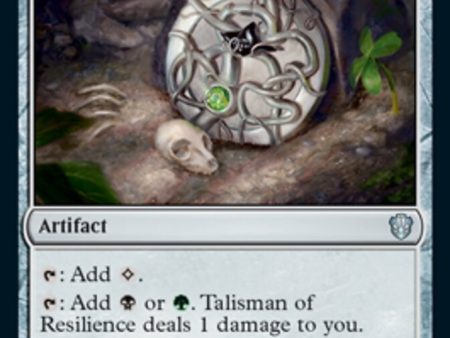 Talisman of Resilience [Commander 2021] Sale