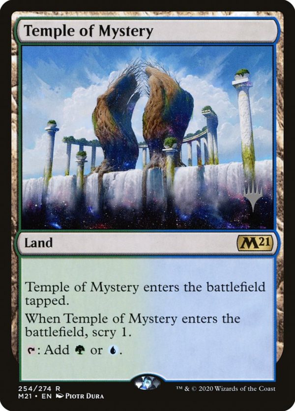 Temple of Mystery (Promo Pack) [Core Set 2021 Promos] For Sale