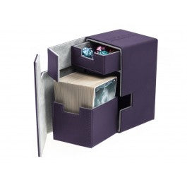 Ultimate Guard Deck Case Flip N Tray 100+ Standard Xenoskin Purple For Discount