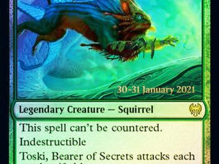 Toski, Bearer of Secrets  [Kaldheim Prerelease Promos] Supply