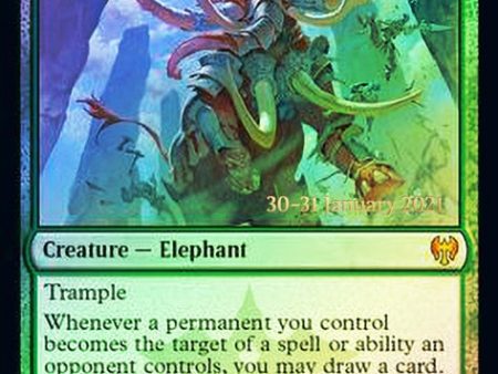 Battle Mammoth  [Kaldheim Prerelease Promos] Supply