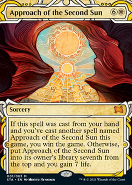 Approach of the Second Sun (Etched Foil) [Strixhaven Mystical Archive] Discount