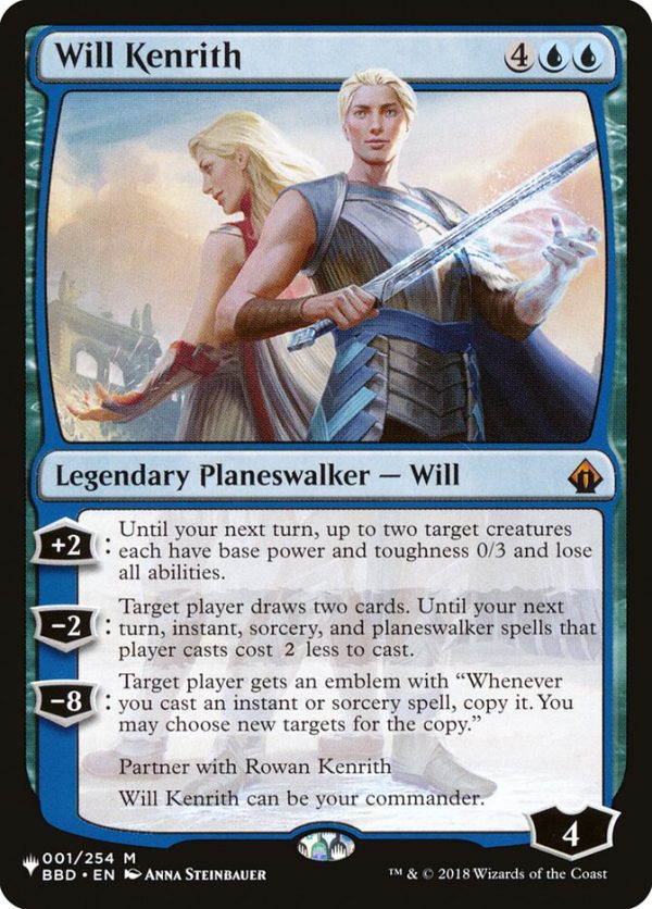 Will Kenrith [The List] For Discount