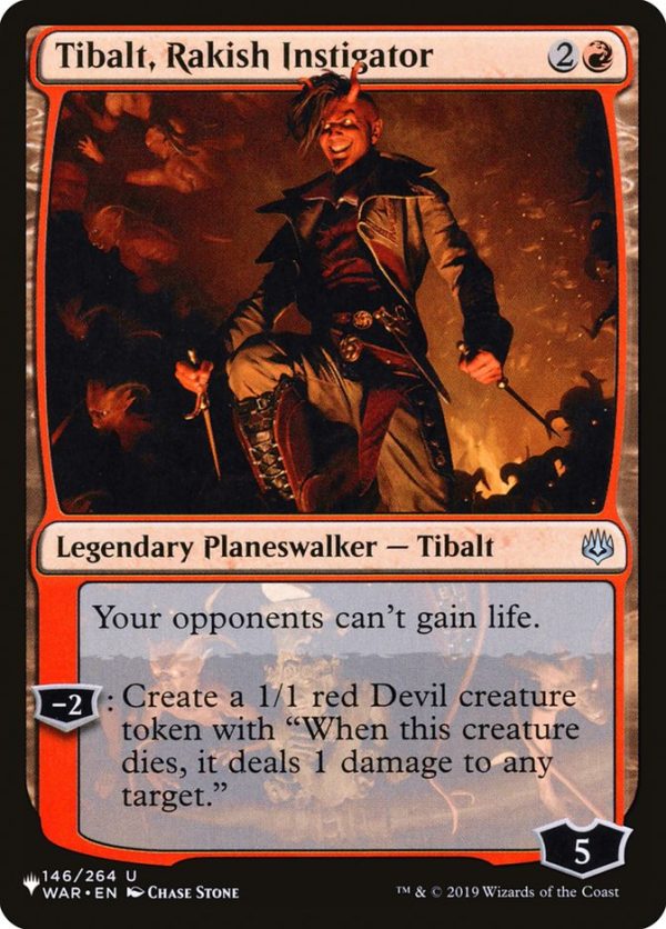 Tibalt, Rakish Instigator [The List] For Discount