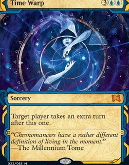 Time Warp (Etched Foil) [Strixhaven Mystical Archive] Online Sale