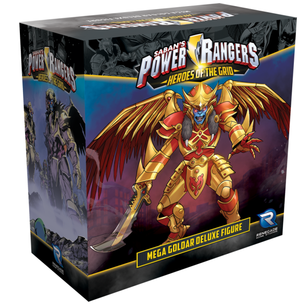 Power Rangers: Heroes of the Grid:  Mega Goldar Deluxe Figure Online Sale