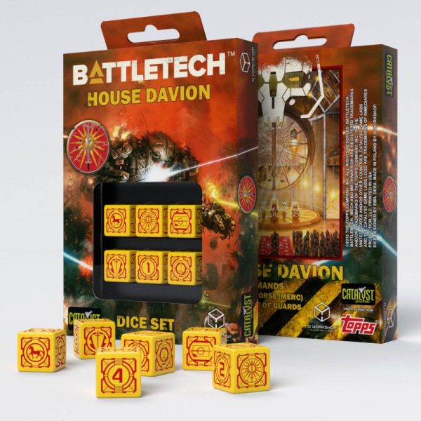 BattleTech: House Davion D6 Dice Set (6) Fashion