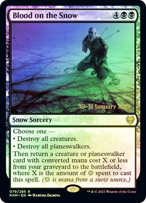 Blood on the Snow  [Kaldheim Prerelease Promos] Discount