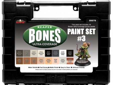 MSP Bones Ultra-Coverage Paints: Set #3 For Sale