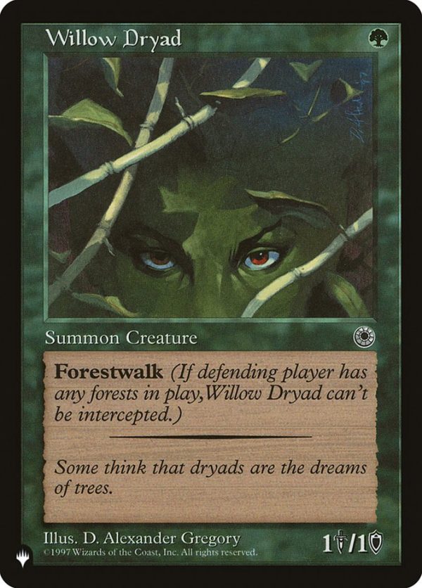 Willow Dryad [The List] Supply