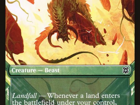 Canopy Baloth (Showcase) [Zendikar Rising] Hot on Sale