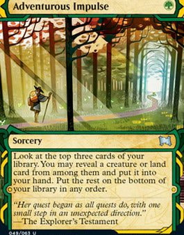 Adventurous Impulse (Etched Foil) [Strixhaven Mystical Archive] Sale