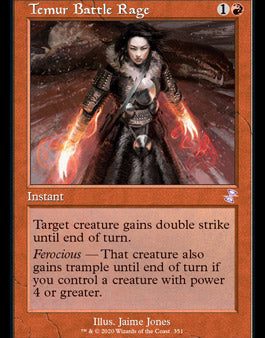 Temur Battle Rage (Timeshifted) [Time Spiral Remastered] Cheap