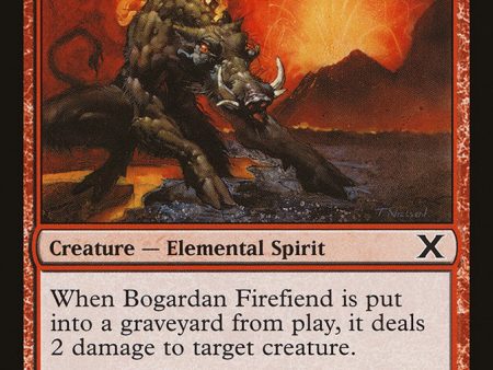 Bogardan Firefiend [Tenth Edition] Online Sale