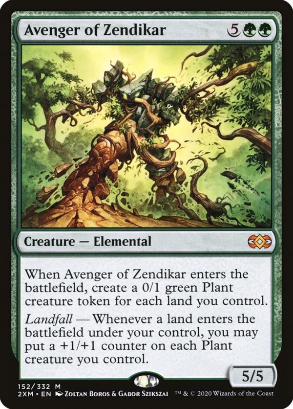 Avenger of Zendikar [Double Masters] Supply