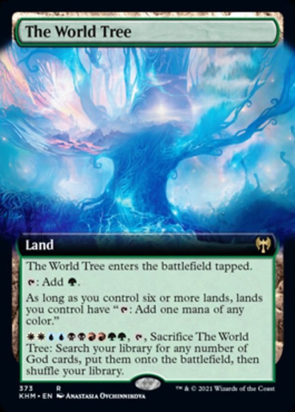 The World Tree (Extended Art) [Kaldheim] Discount