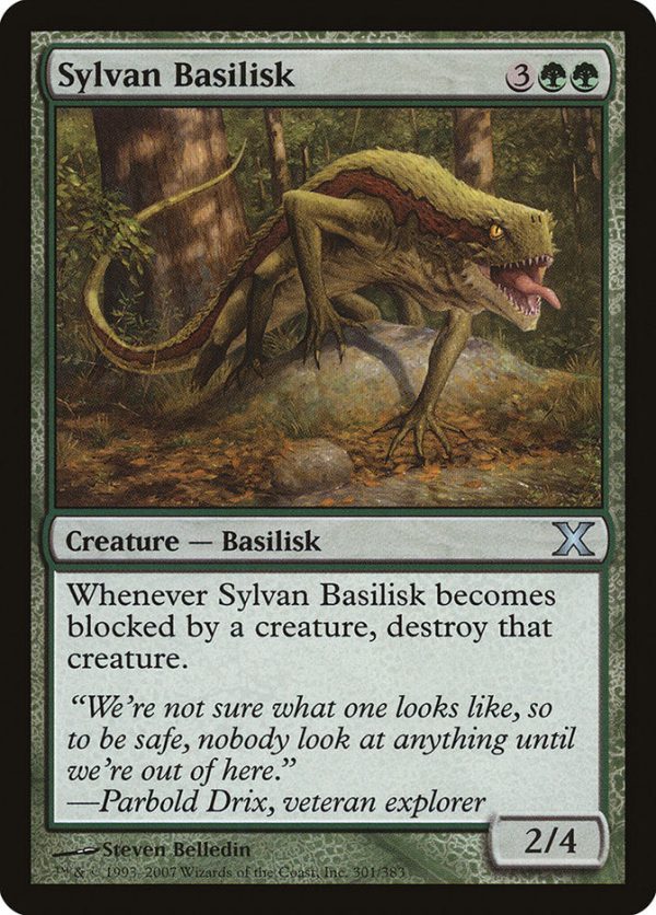 Sylvan Basilisk [Tenth Edition] For Cheap