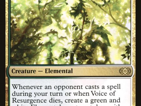 Voice of Resurgence [Double Masters] Sale