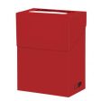 Ultra Pro Deck Box: Solid Red on Sale