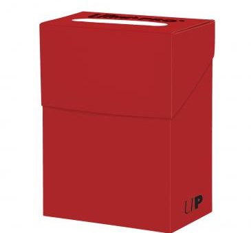 Ultra Pro Deck Box: Solid Red on Sale