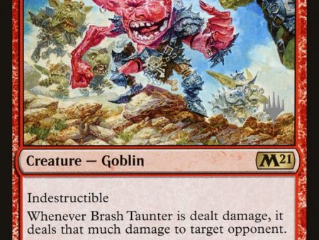 Brash Taunter (Promo Pack) [Core Set 2021 Promos] Hot on Sale