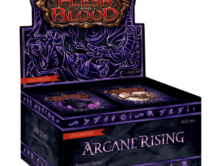 Flesh and Blood TCG: Arcane Rising Booster Box (Unlimited) For Sale