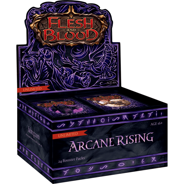 Flesh and Blood TCG: Arcane Rising Booster Box (Unlimited) For Sale