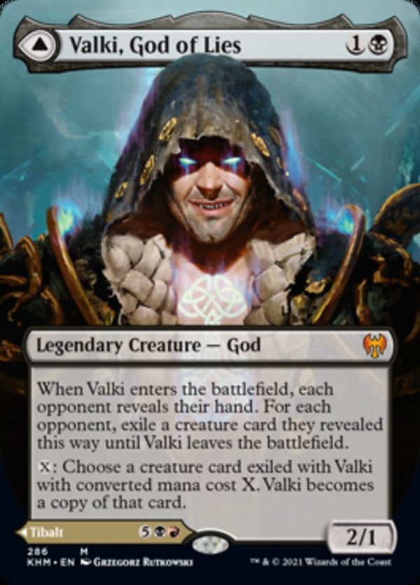 Valki, God of Lies    Tibalt, Cosmic Impostor (Borderless) [Kaldheim] Discount