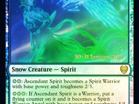 Ascendant Spirit  [Kaldheim Prerelease Promos] Online Hot Sale