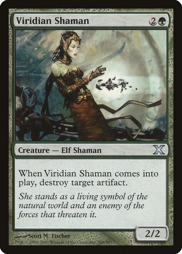 Viridian Shaman [Tenth Edition] For Discount