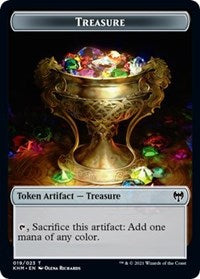 Treasure    Replicated Ring Double-sided Token [Kaldheim Tokens] Fashion