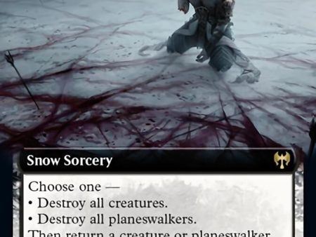 Blood on the Snow (Extended Art) [Kaldheim] For Cheap