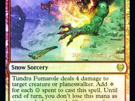 Tundra Fumarole  [Kaldheim Prerelease Promos] Online Hot Sale