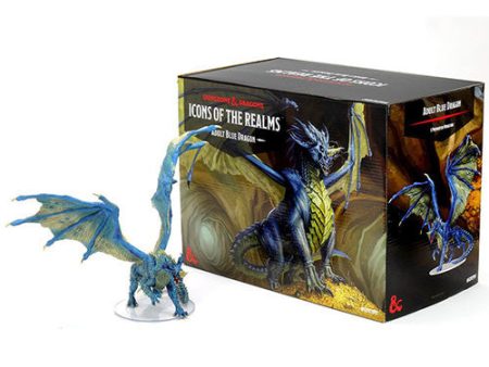 D&D PREMIUM FIGURE ADULT BLUE DRAGON For Cheap