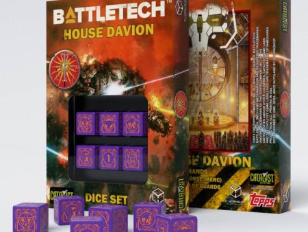 BattleTech: House Marik D6 Dice Set (6) Hot on Sale