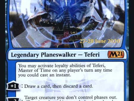 Teferi, Master of Time  [Core Set 2021 Prerelease Promos] Online now