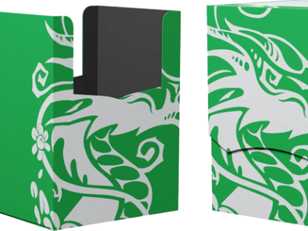 Dragon Shield: Deck Shell Green Black For Sale