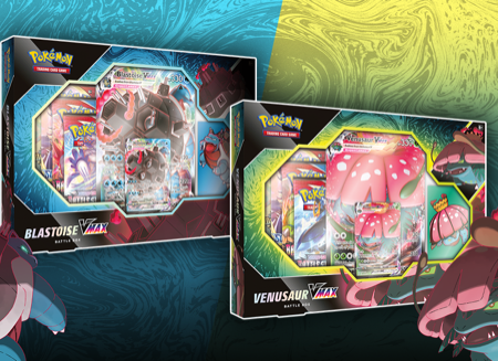 Pokemon TCG: Venusaur Blastoise VMAX Box Discount