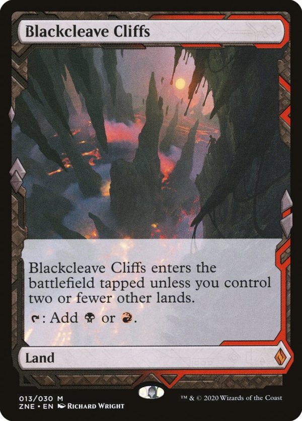 Blackcleave Cliffs [Zendikar Rising Expeditions] Supply