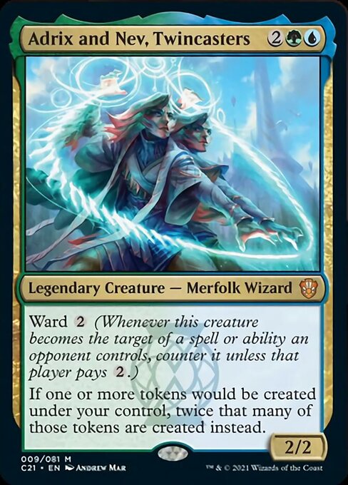 Adrix and Nev, Twincasters [Commander 2021] on Sale