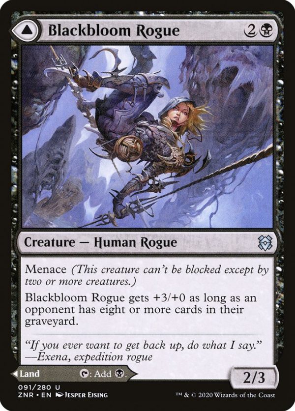 Blackbloom Rogue    Blackbloom Bog [Zendikar Rising] Cheap