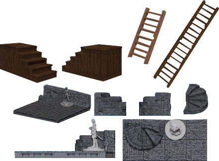 WarLock Tiles: Stairs & Ladders For Discount