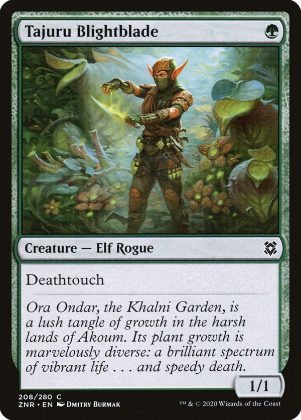 Tajuru Blightblade [Zendikar Rising] Sale