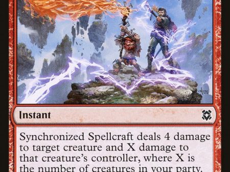 Synchronized Spellcraft [Zendikar Rising] on Sale