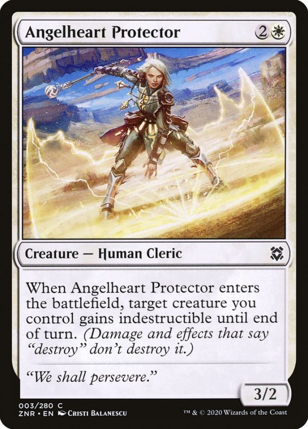 Angelheart Protector [Zendikar Rising] Hot on Sale