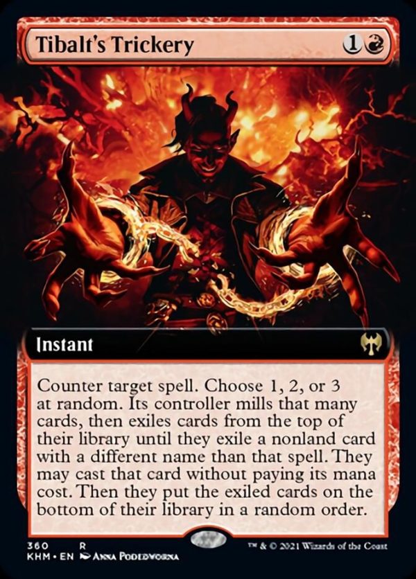 Tibalt s Trickery (Extended Art) [Kaldheim] Online