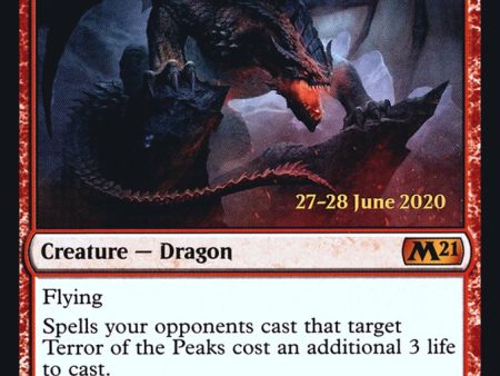 Terror of the Peaks  [Core Set 2021 Prerelease Promos] Fashion