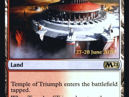 Temple of Triumph  [Core Set 2021 Prerelease Promos] Online Hot Sale