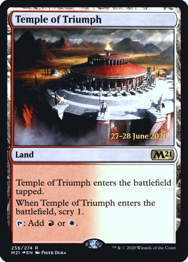 Temple of Triumph  [Core Set 2021 Prerelease Promos] Online Hot Sale