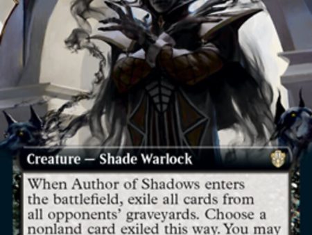 Author of Shadows (Extended) [Commander 2021] For Sale